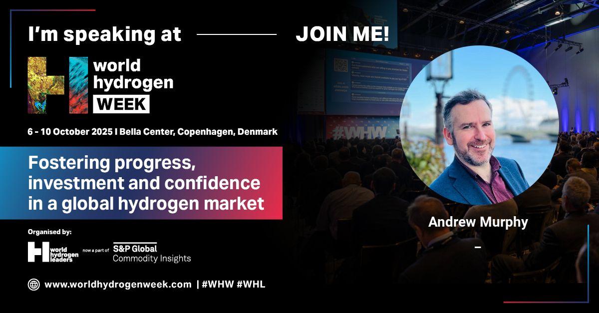 Speaking at World Hydrogen Week Copenhagen 2025